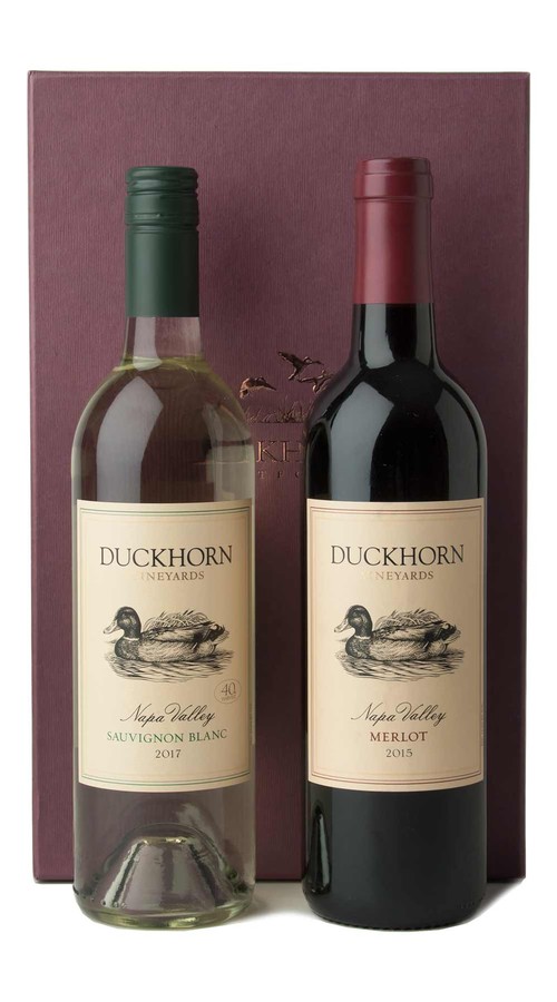 Duckhorn Vineyards Red + White Gift Set (Merlot)