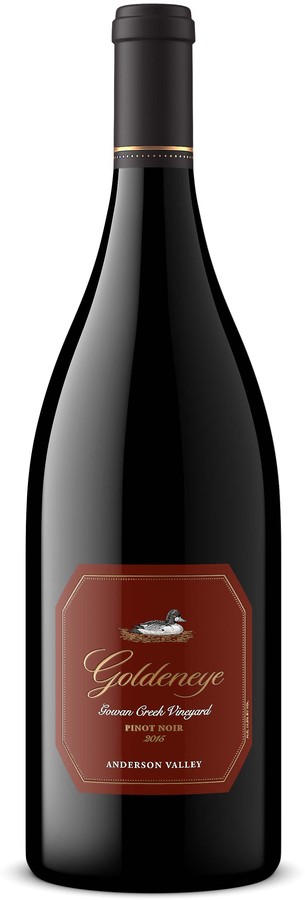 2015 Goldeneye Anderson Valley Pinot Noir Gowan Creek Vineyard 3.0L (Etched)