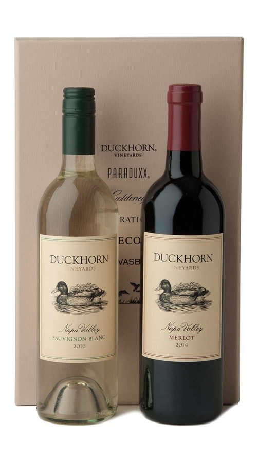 Duckhorn Vineyards Red + White Gift Set (Merlot)