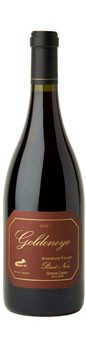 2009 Goldeneye Anderson Valley Pinot Noir Gowan Creek Vineyard Hillside