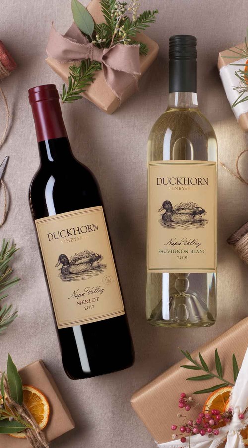 【赤白2本セット】DUCKHORN Napa Valley メルロー／シャルドネ Duckhorn Vineyards