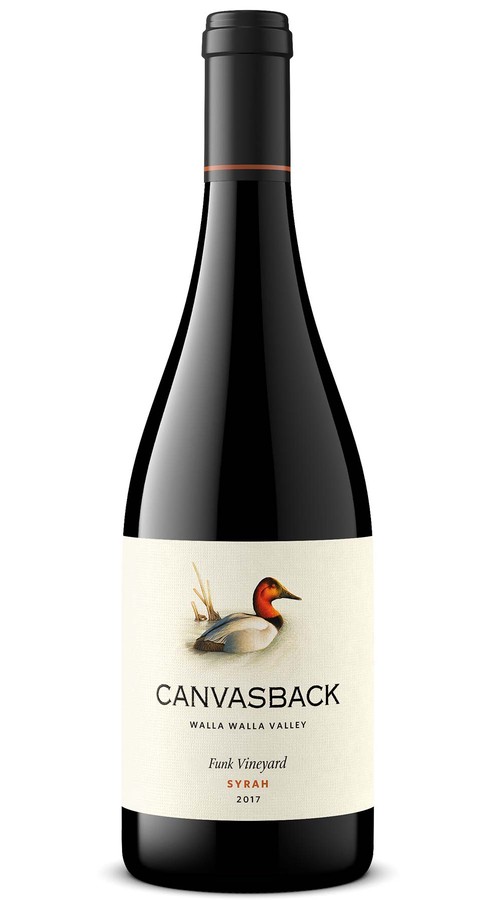 2017 Canvasback Walla Walla Valley Washington State Syrah Funk Vineyard 1