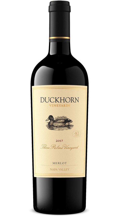 2017 Duckhorn Vineyards Napa Valley Merlot Three Palms Vineyard