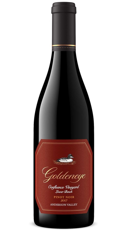 2017 Goldeneye Anderson Valley Pinot Noir Confluence Vineyard - Lower Bench