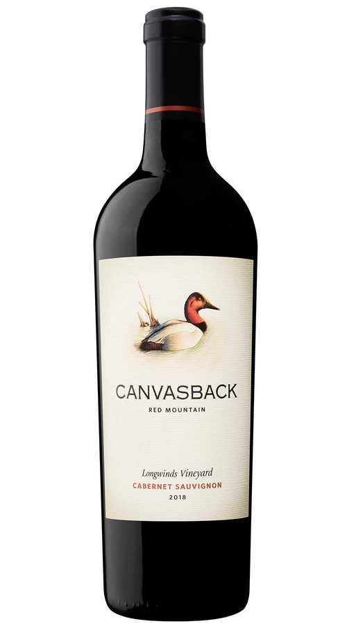 2018 Canvasback Red Mountain Cabernet Sauvignon Longwinds Vineyard 1