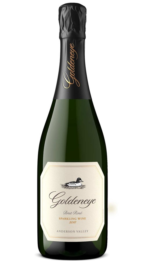 2018 Goldeneye Anderson Valley Brut Rosé Sparkling Wine