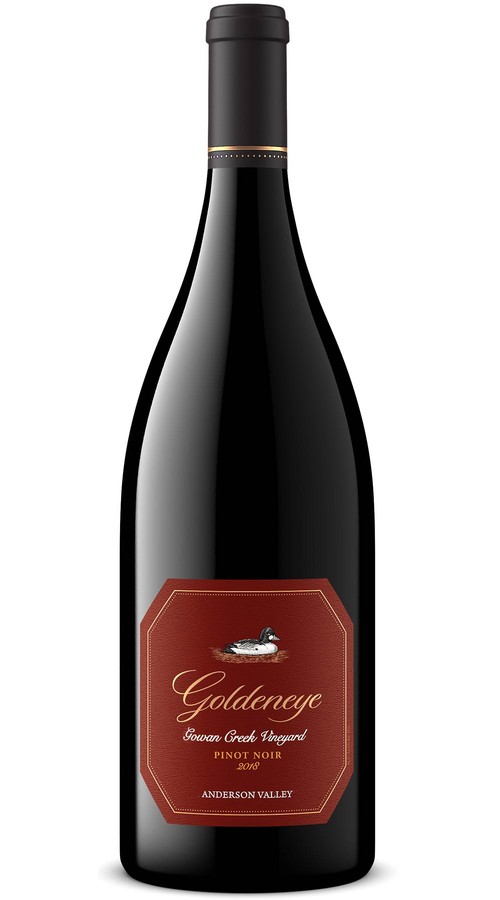 2018 Goldeneye Anderson Valley Pinot Noir Gowan Creek Vineyard 1.5L