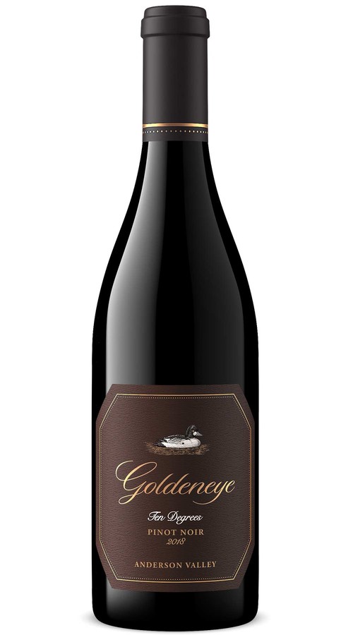 2018 Goldeneye Ten Degrees Anderson Valley Pinot Noir