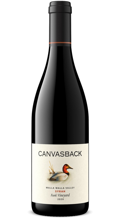 2020 Canvasback Walla Walla Valley Syrah Funk Vineyard 1
