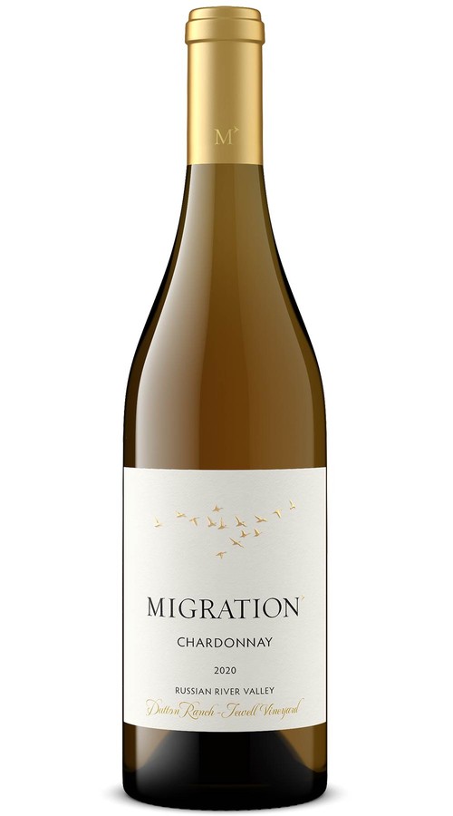 2020 Migration Russian River Valley Chardonnay Dutton Ranch-Jewell Vineyard