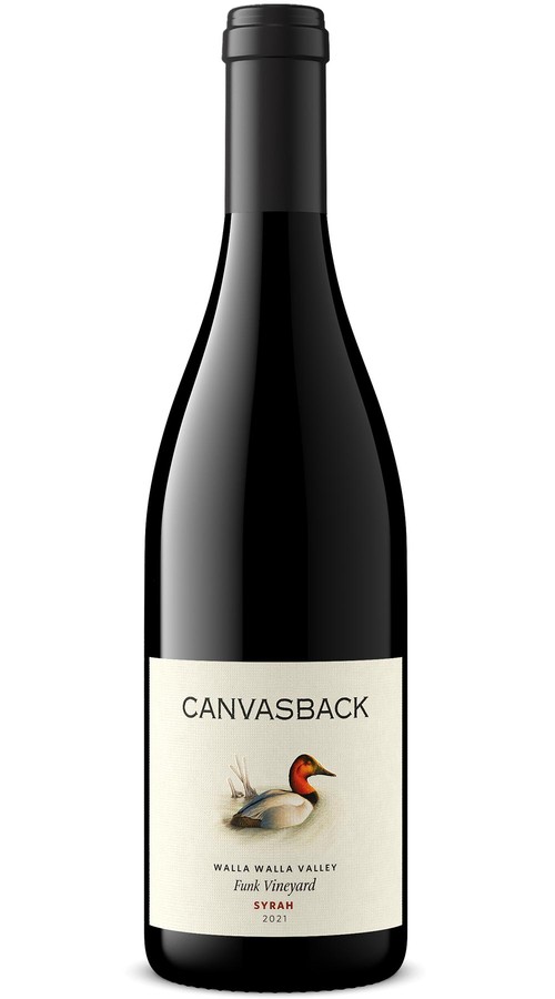 2021 Canvasback Walla Walla Valley Syrah Funk Vineyard 1