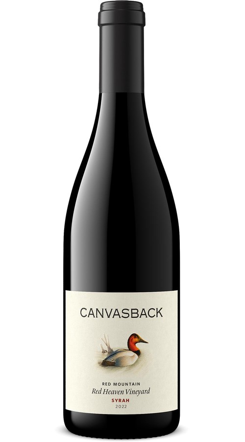 2022 Canvasback Red Mountain Syrah Red Heaven Vineyard 1