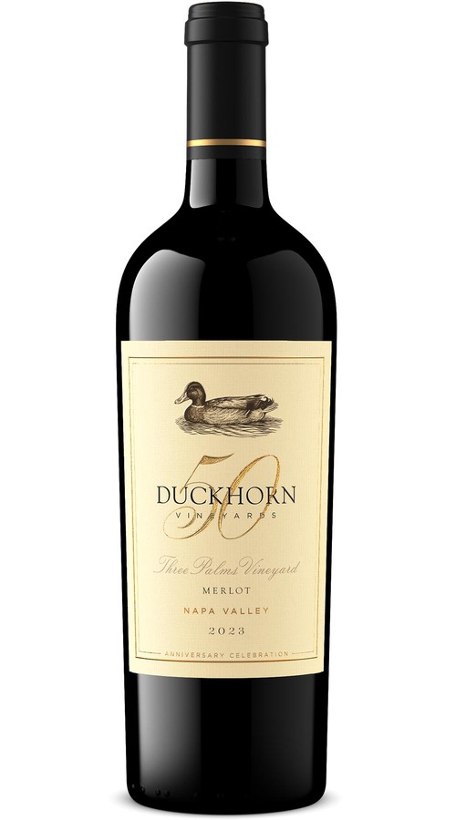 2023 Duckhorn Vineyards 50th Anniversary Napa Valley Merlot Three Palms Vineyard