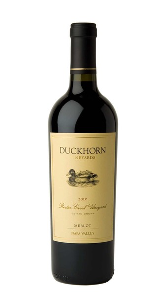 2010 Duckhorn Vineyards Napa Valley Merlot Rector Creek Vineyard