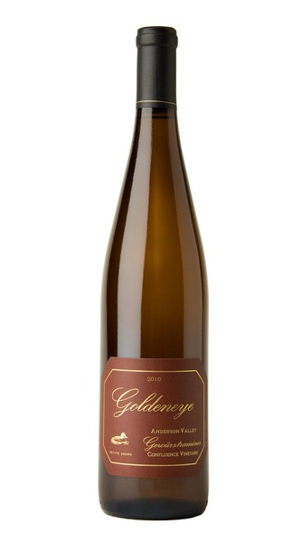 2010 Goldeneye Estate Grown Confluence Vineyard Gewürztraminer