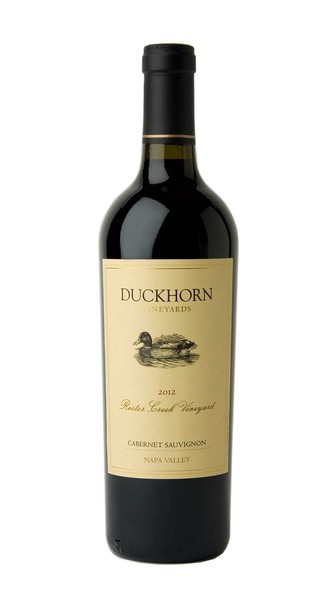 2012 Duckhorn Vineyards Napa Valley Cabernet Sauvignon Rector Creek Vineyard