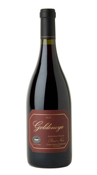 2012 Goldeneye Anderson Valley Pinot Noir Confluence Vineyard - Hillside