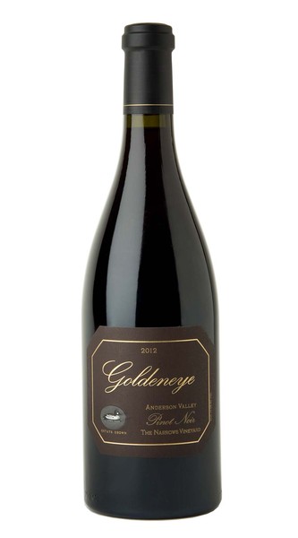 2012 Goldeneye Anderson Valley Pinot Noir The Narrows Vineyard