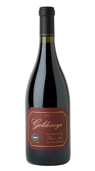2012 Goldeneye Anderson Valley Pinot Noir Split Rail Vineyard