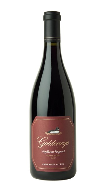 2015 Goldeneye Anderson Valley Pinot Noir Confluence Vineyard