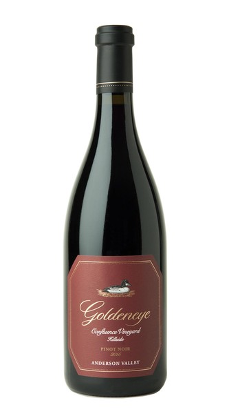 2015 Goldeneye Anderson Valley Pinot Noir Confluence Vineyard - Hillside