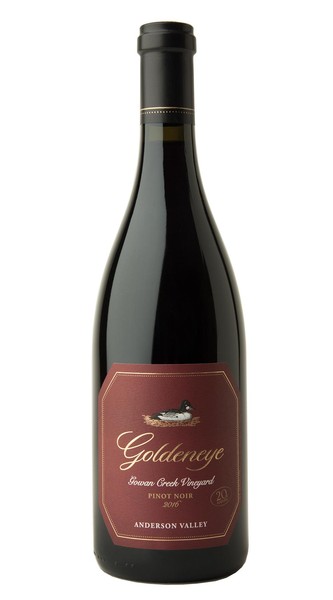 2016 Goldeneye Anderson Valley Pinot Noir Gowan Creek Vineyard