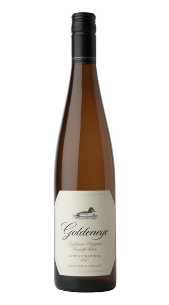 2017 Goldeneye Anderson Valley Gewurztraminer Confluence Vineyard