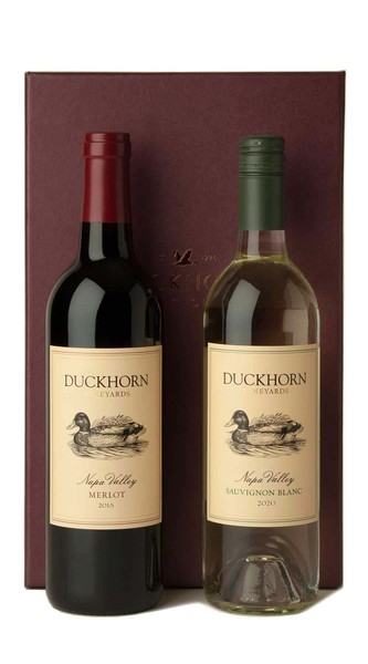 Duckhorn Vineyards Red + White Gift Set (Merlot)