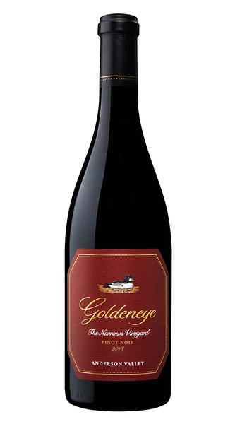 2018 Goldeneye Anderson Valley Pinot Noir The Narrows Vineyard