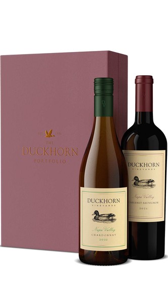 Duckhorn Vineyards Red + White Chardonnay/Cabernet Gift Set