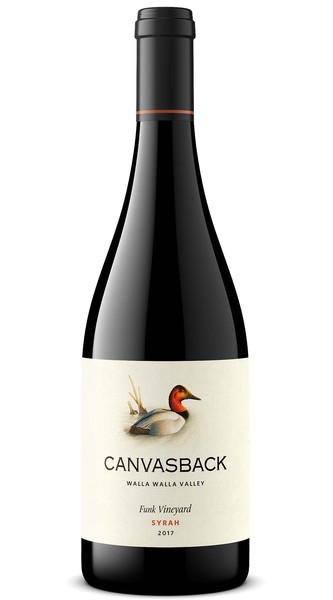 2017 Canvasback Walla Walla Valley Washington State Syrah Funk Vineyard