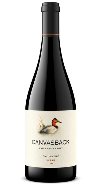 2019 Canvasback Walla Walla Valley Washington State Syrah Funk Vineyard