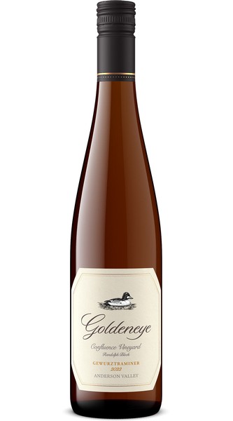 2022 Goldeneye Anderson Valley Gewurztraminer Confluence Vineyard