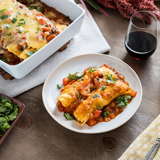 Turkey Enchiladas